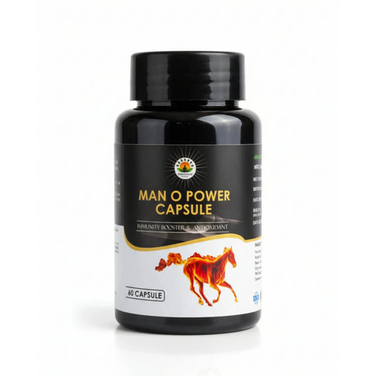 Man O Power Capsule (60 Caps) | for Strength, Stamina & Vitality | with Shilajit, Ashwagandha & Safed Musli TANSHREE