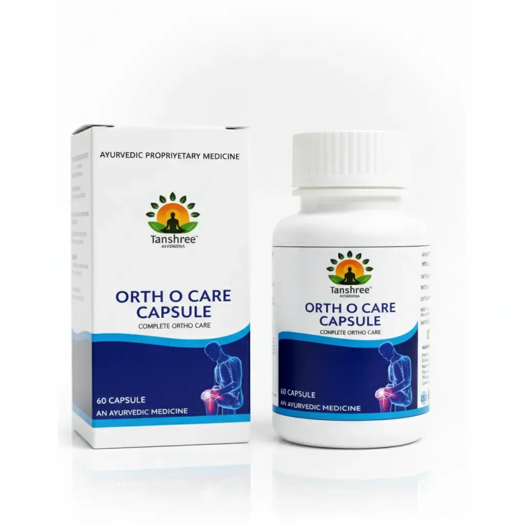 Orth O Care Capsule (60 Caps) | Advanced Joint Support for Arthritis, Gout & Knee Pain Relief TANSHREE