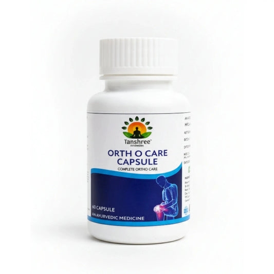 Orth O Care Capsule (60 Caps) | Advanced Joint Support for Arthritis, Gout & Knee Pain Relief TANSHREE